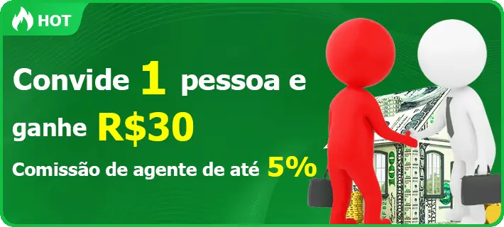 CONVIDE 1 PESSOA E GANHE R$30 + ATÉ 5.0% DE COMISSÃO